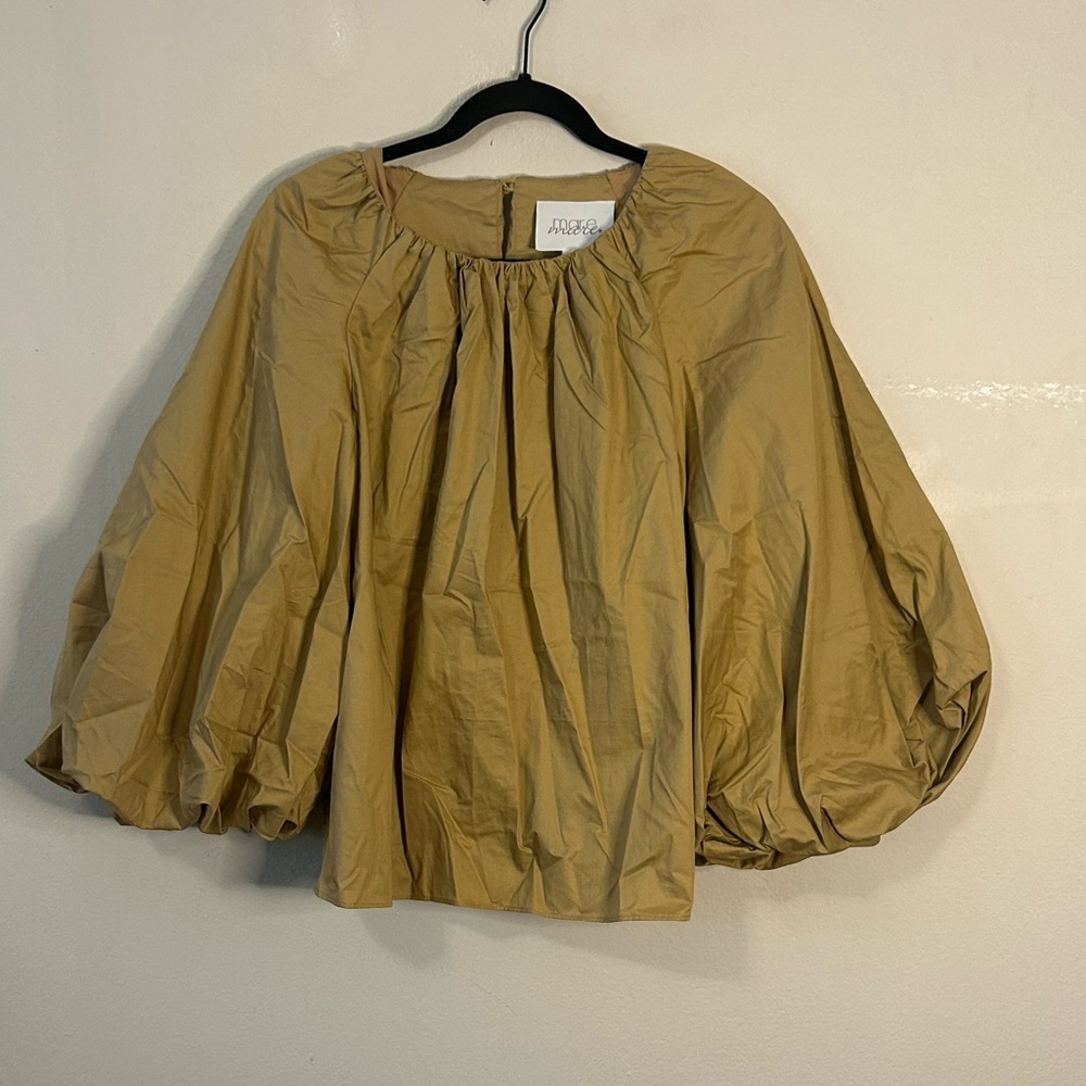 Anthropologie Mare Mare Puff Sleeve Blouse